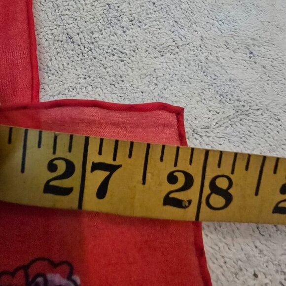 Vintage Silk Scarf with Equestrian Theme​ - Picture 7 of 8